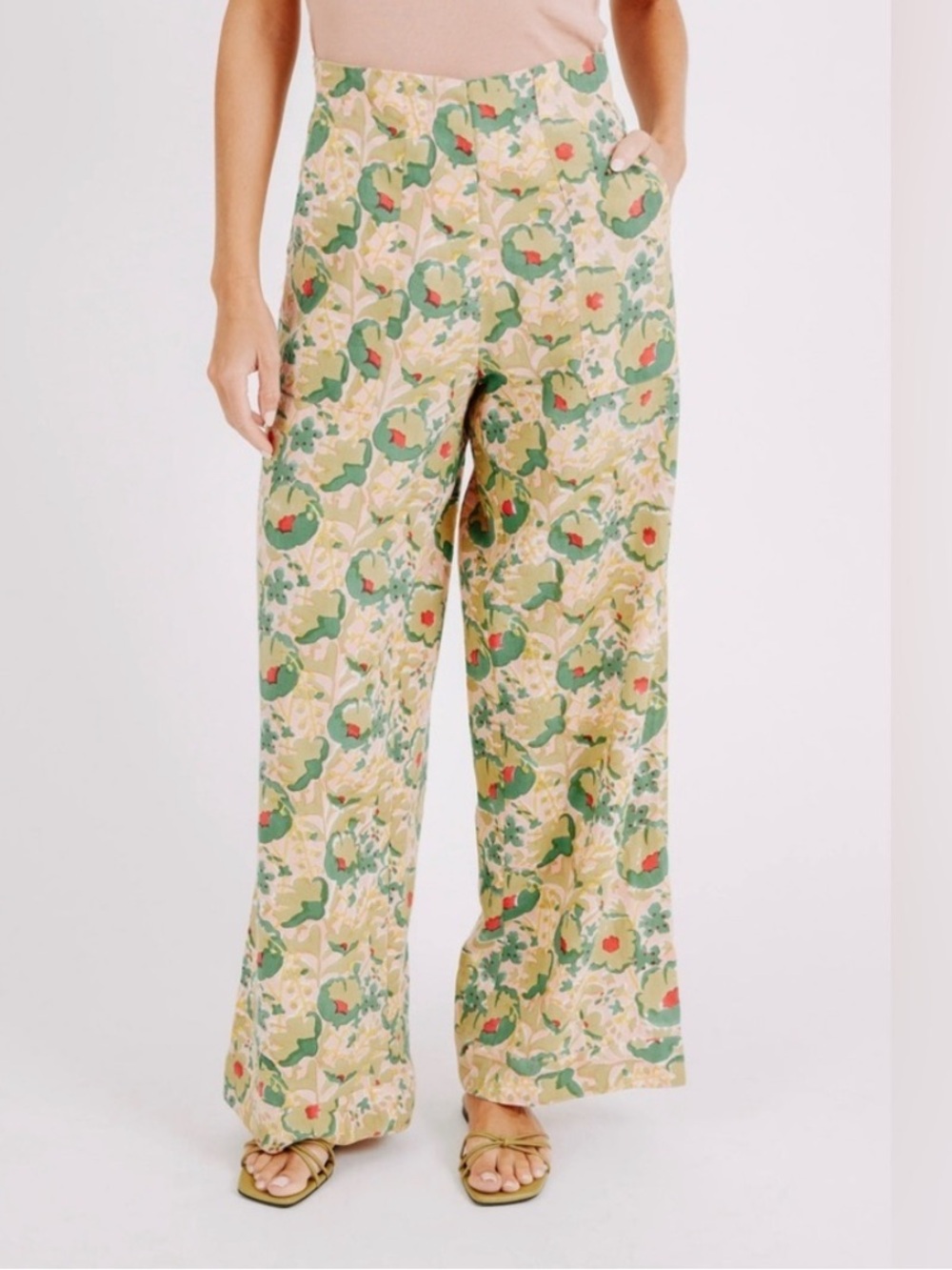 MIRTH Tivot Pants in Rose Bloom